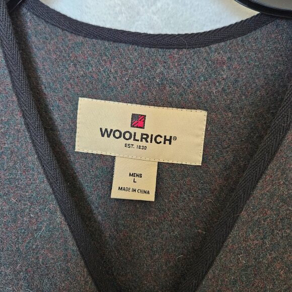 Vintage Woolrich Wool Men's Conductor/Hunting Vest - Picture 3 of 6
